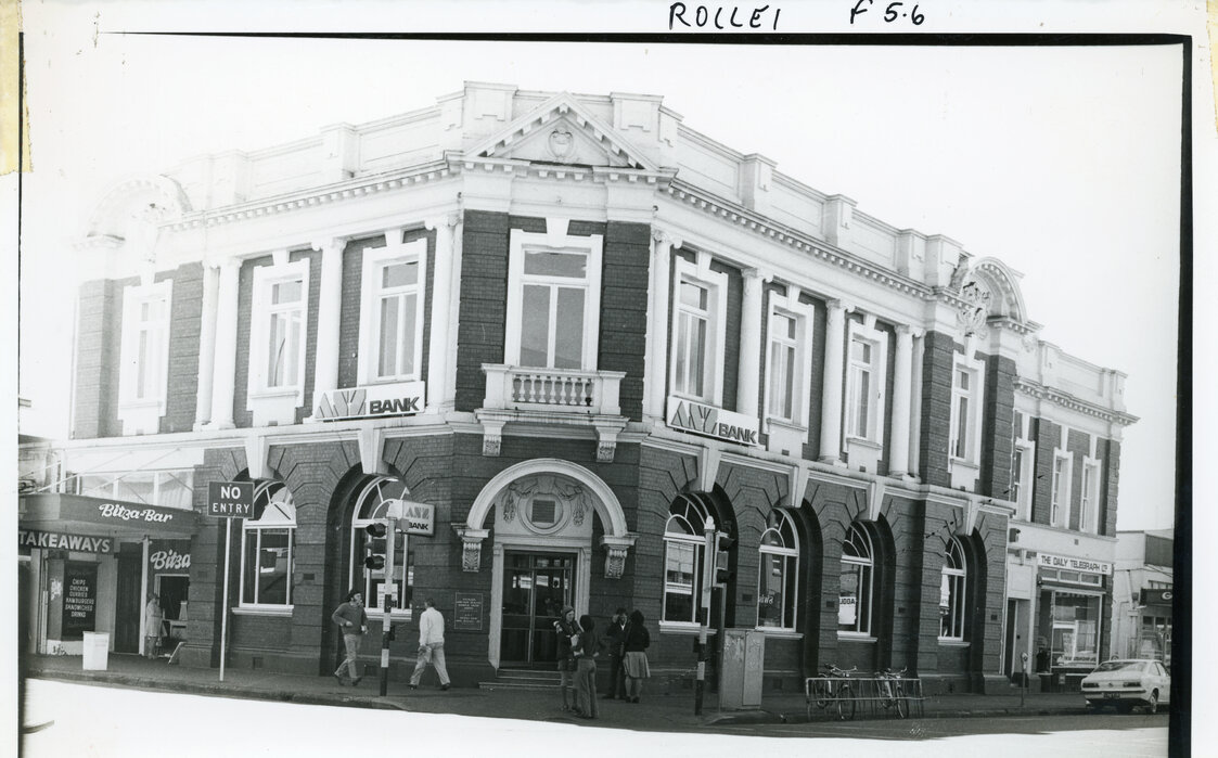 ANZ Building Rollei Lens, Hastings