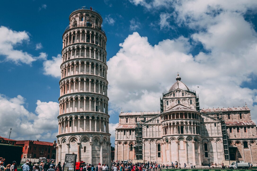Leaning Tower of Pisa - Facade