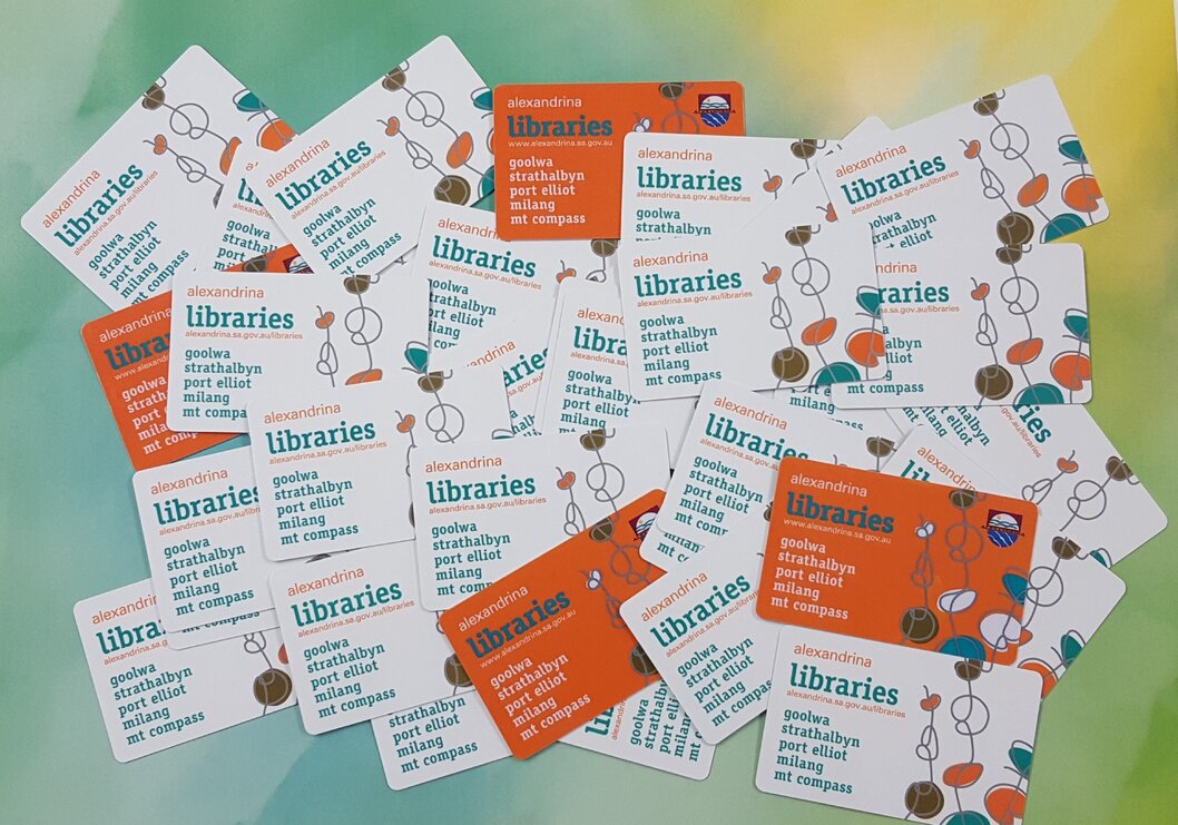 Alexandrina Libraries library cards