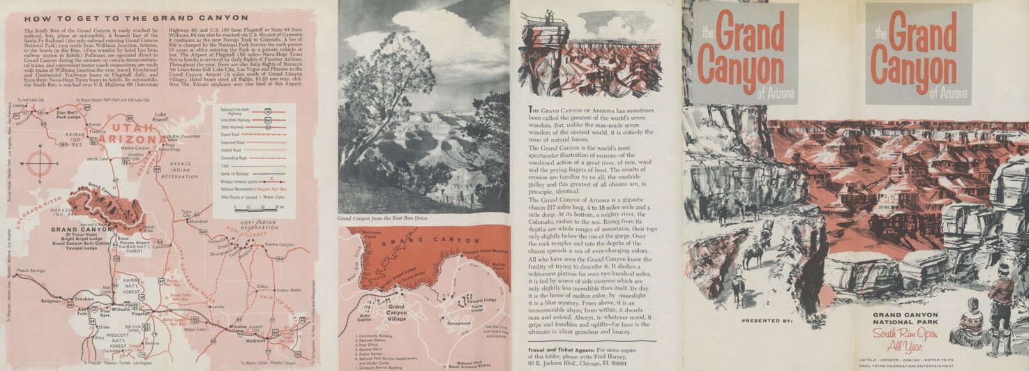 Grand Canyon of Arizona pamphlet