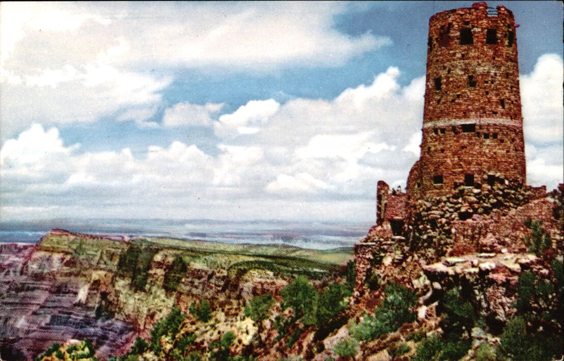 Desert View Watchtower postcard