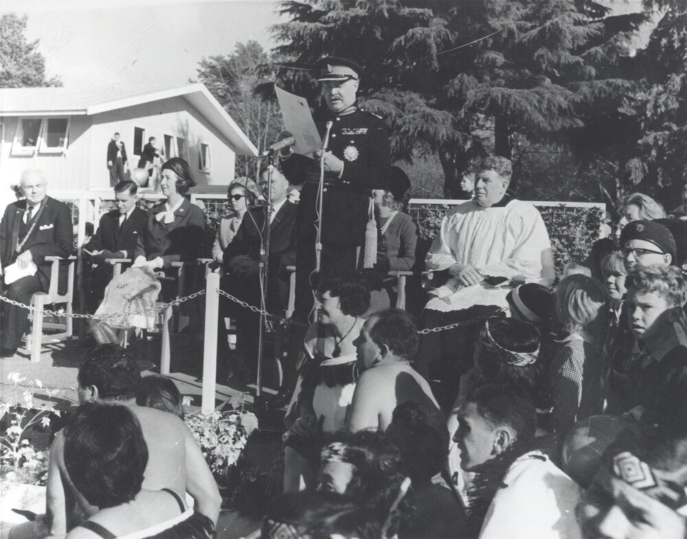 City Status Celebrations. Governor General Sir Bernard Fergusson proclaims Upper Hutt a city