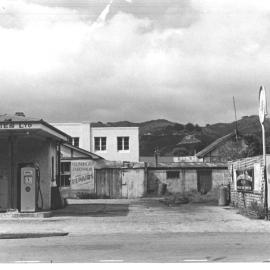 Main St, Upper Hutt, Jan. 1948; south side 22, UH Petrol