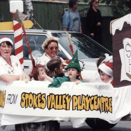 Christmas parade, Stokes Valley, 1998; play centre