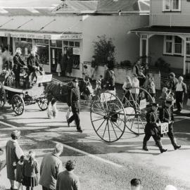 City Status procession No. 23; fire brigades and vintage appliances