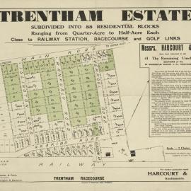Housing development plan; Trentham Estate