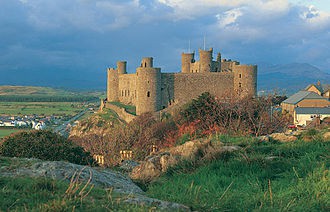 Harlech Castle, Wales - Timeline