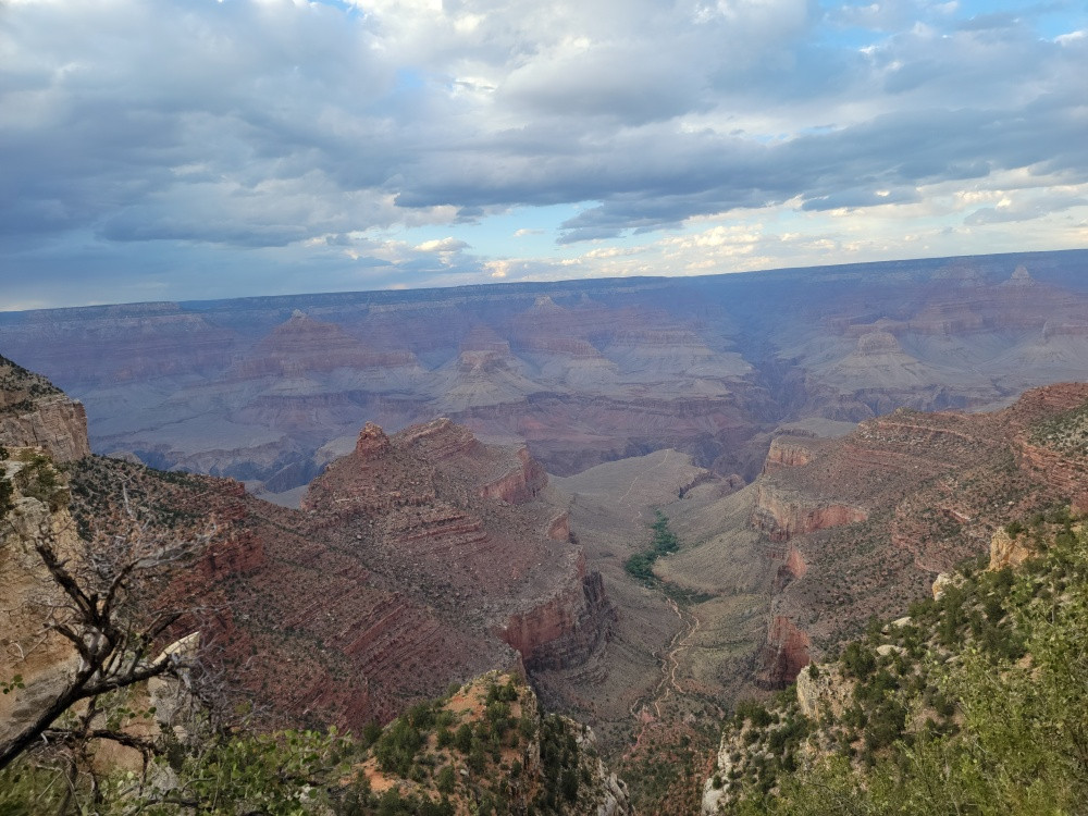 Bright Angel Trail to Plateau Point- 99 piece jigsaw puzzle