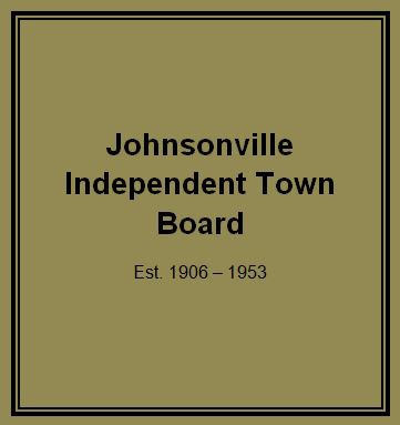 Johnsonville Independent Town Board